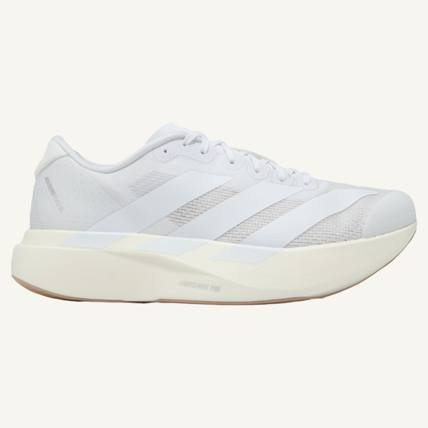 Adidas Women's White/Sandstone Adizero Evo SL Sneakers, KI9440