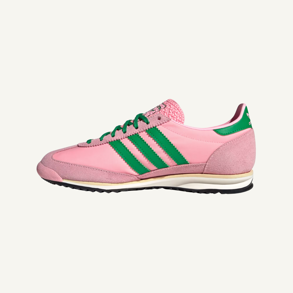 Adidas Originals Women's Pink/Green SL72 OG Sneakers, JQ8309 (No Box)