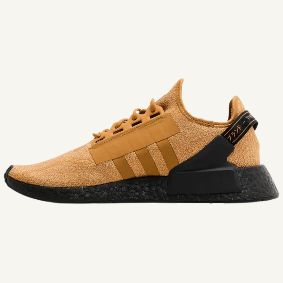 Adidas Originals Men's Brown NMD_R1 V2 'Mesa' Sneakers, HQ2150 (No Box)