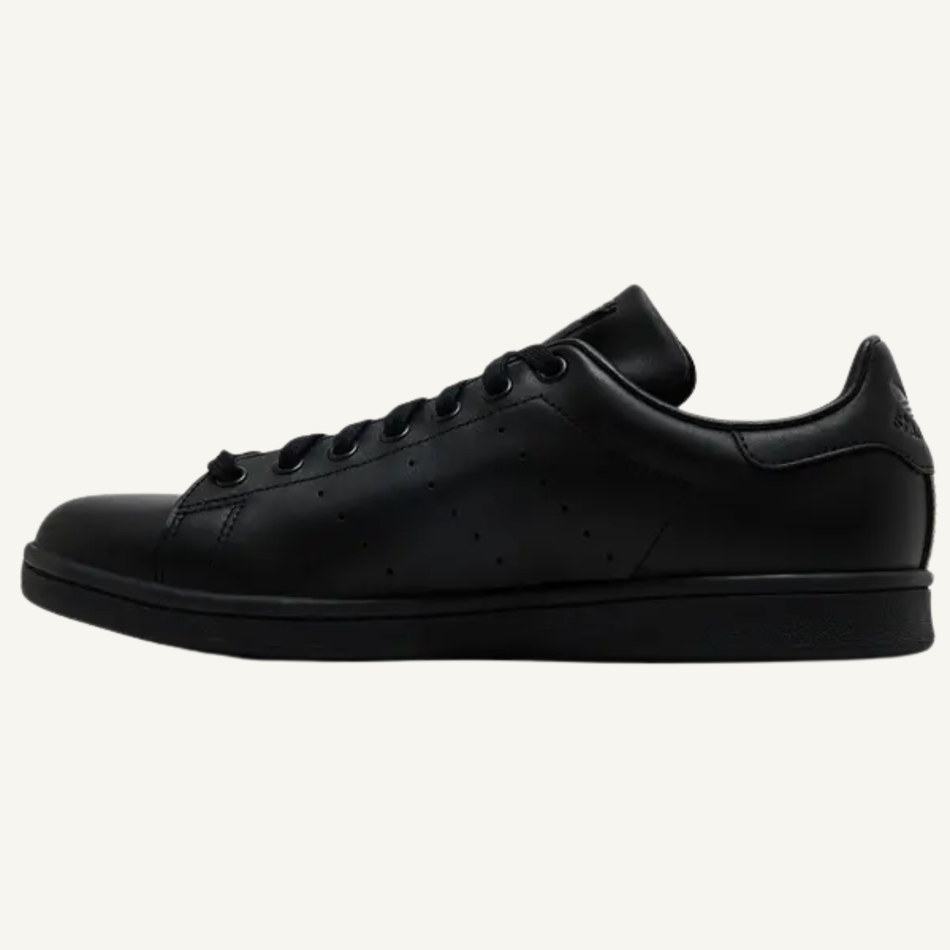 Adidas Originals Men's Black Stan Smith Sneakers, M20327 (No Box)