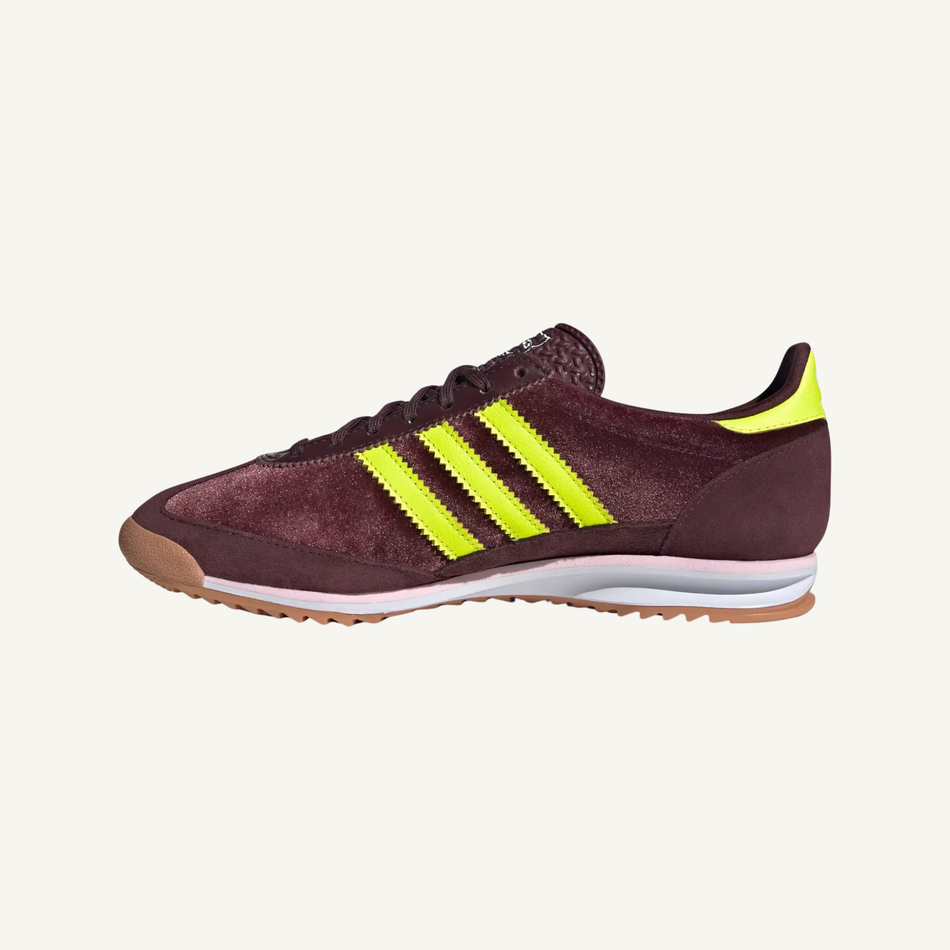 Adidas Originals Women's Red/Yellow SL72 OG Sneakers, JI0195 (No Box)