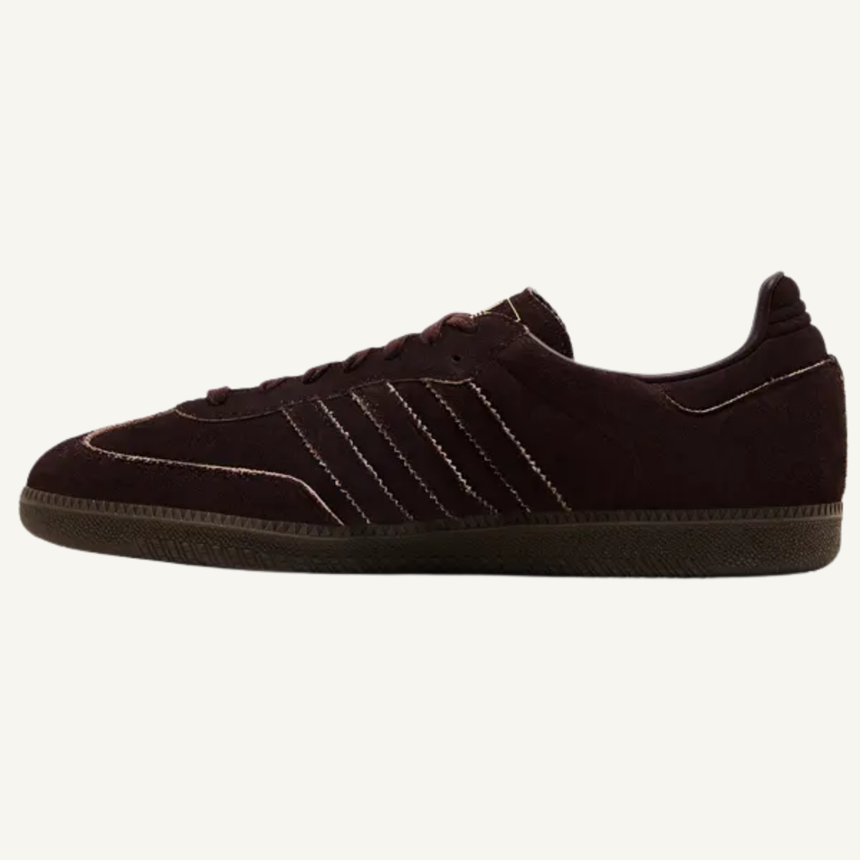 Adidas Originals Men's Shadow Brown Samba OG Sneakers, JI3211 (No Box)