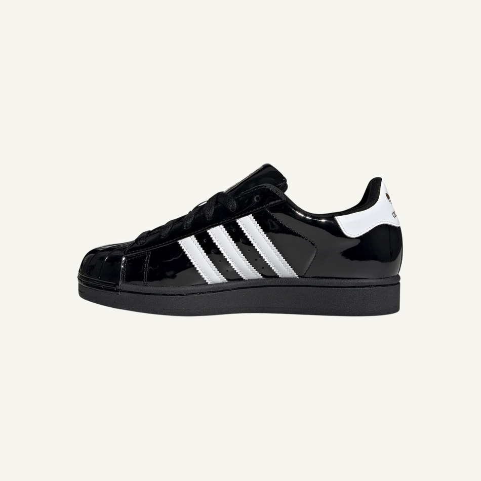 Adidas Originals Women's Black/White Superstar 2 Sneakers, JS4009 (No Box)