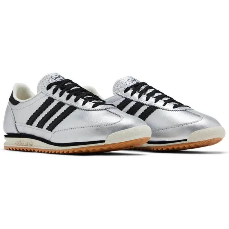 Zapatillas Adidas Originals SL72 OG para mujer, color plata/negro, JH6363 (sin caja)