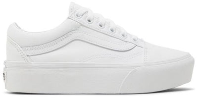 Vans Men's Old Skool Platform Sneakers, True White, VN0A3B3UW00