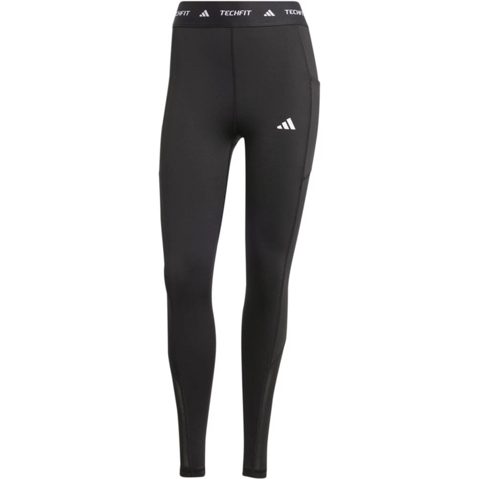 Mallas Adidas Techfit Stash negras para mujer, IT2282