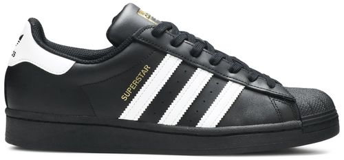 Adidas Originals Men's Superstar Sneakers, Black/White, EG4959