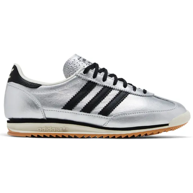 Zapatillas Adidas Originals SL72 OG para mujer, color plata/negro, JH6363 (sin caja)