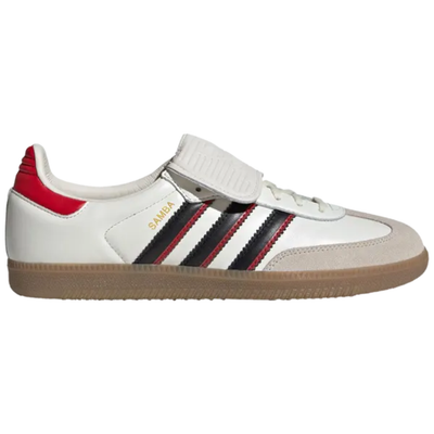 Adidas Originals Men's White/Black/Scarlet Samba LT Sneakers, JQ5124 (No Box)