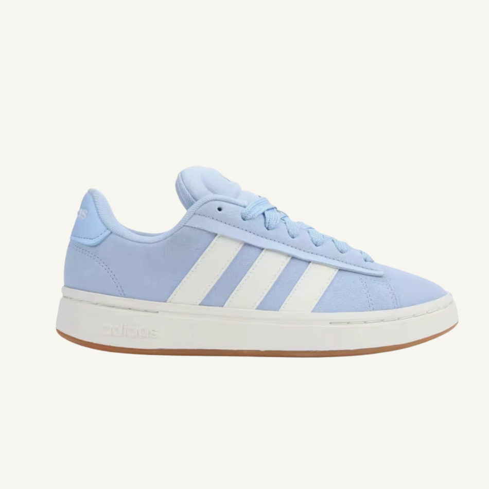 Zapatillas Adidas Grand Court Alpha 2000 para mujer, color azul/blanco, JS5038