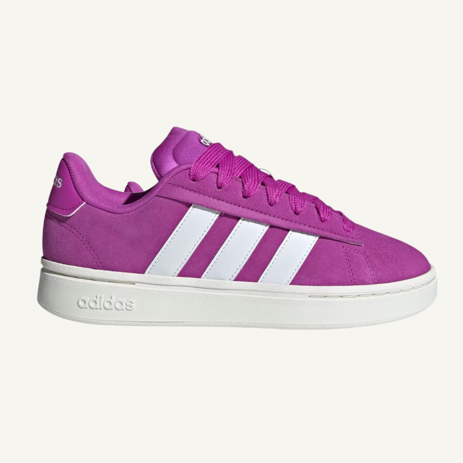 Adidas Grand Court Alpha para mujer, moradas, JH7231