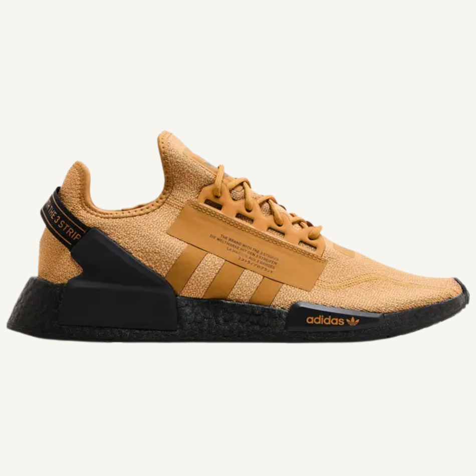 Adidas Originals Men's Brown NMD_R1 V2 'Mesa' Sneakers, HQ2150 (No Box)