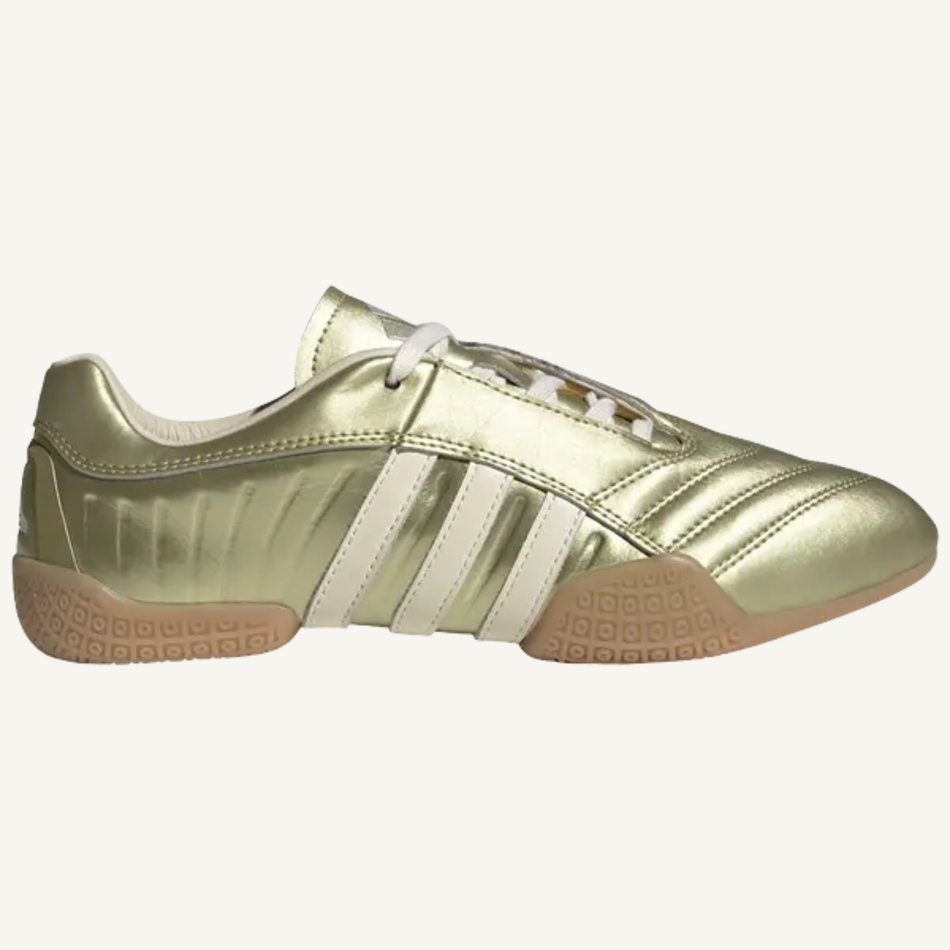 Adidas Originals Women's Gold Taekwondo Mei Elite Sneakers, JR1827