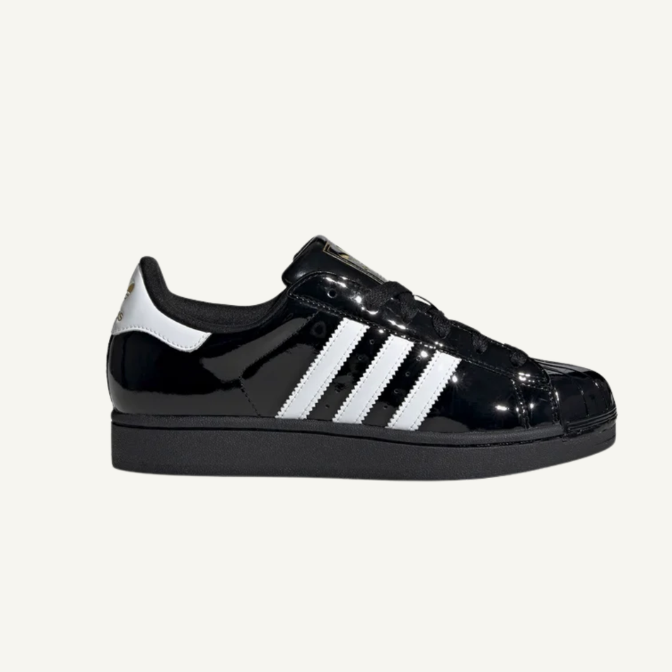 Adidas Originals Women's Black/White Superstar 2 Sneakers, JS4009 (No Box)