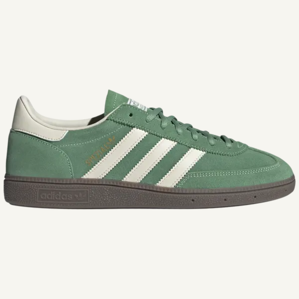 Adidas Originals Men's Green Handball Spezial Sneakers, IG6192