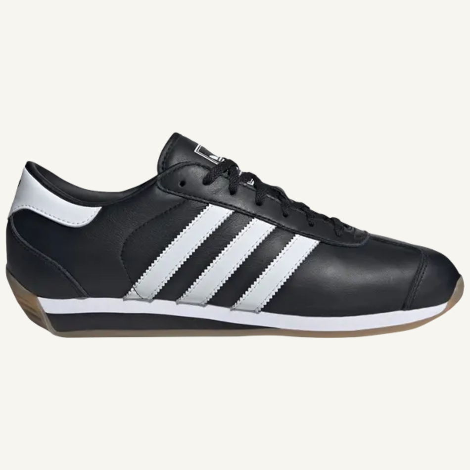 Adidas Originals Men's Black/White Country 2 Sneakers, ID6600 (No Box)