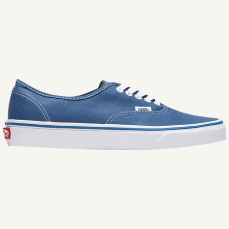 Vans Men's Navy Authentic Canvas Sneakers, VN000EE3NVY
