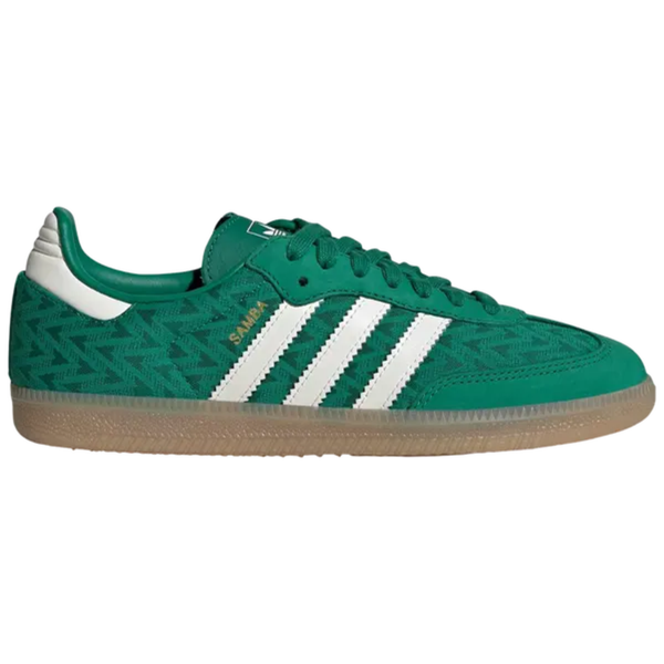 Adidas Originals Women's Green Samba OG Sneakers, IH3976