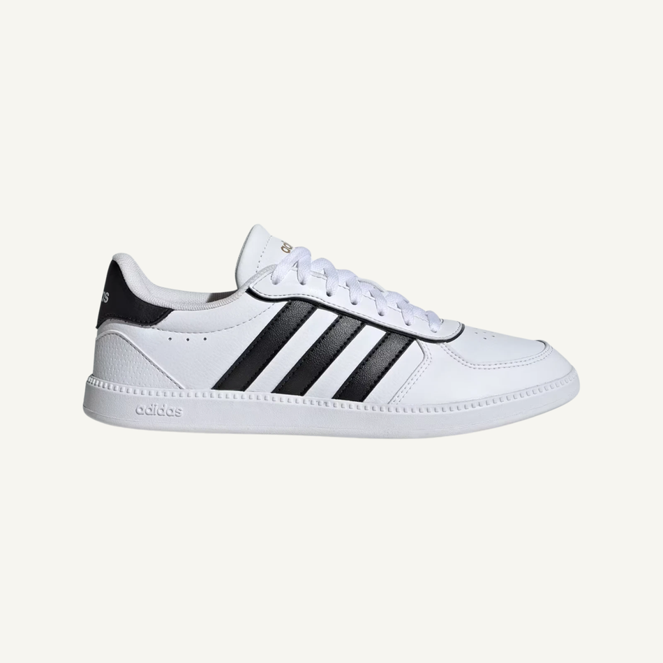 Zapatillas Adidas Breaknet Sleek para mujer, blanco/negro, IH5426