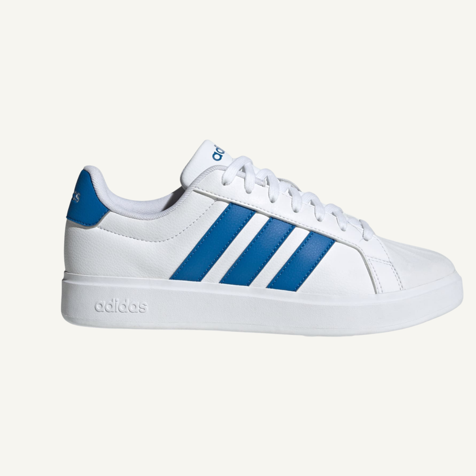 Adidas Men's White/Bright Royal Street Talk Sneakers, JP8280