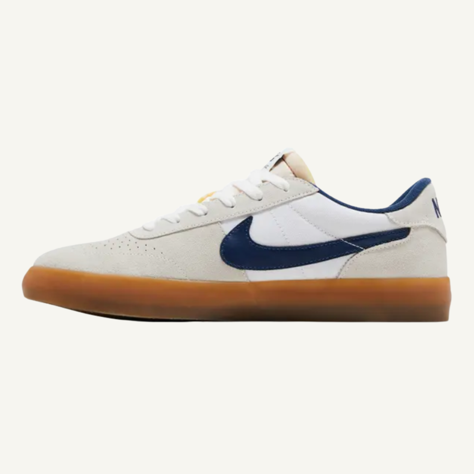 Nike Men's Summit White/Navy Heritage Vulc SB Sneakers, CD5010 102