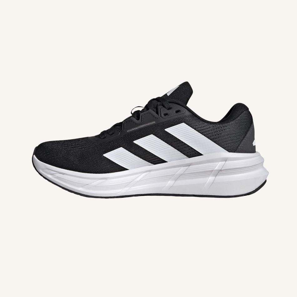Adidas Women's Black/White Questar 3 Sneakers, ID8738 (No Box)