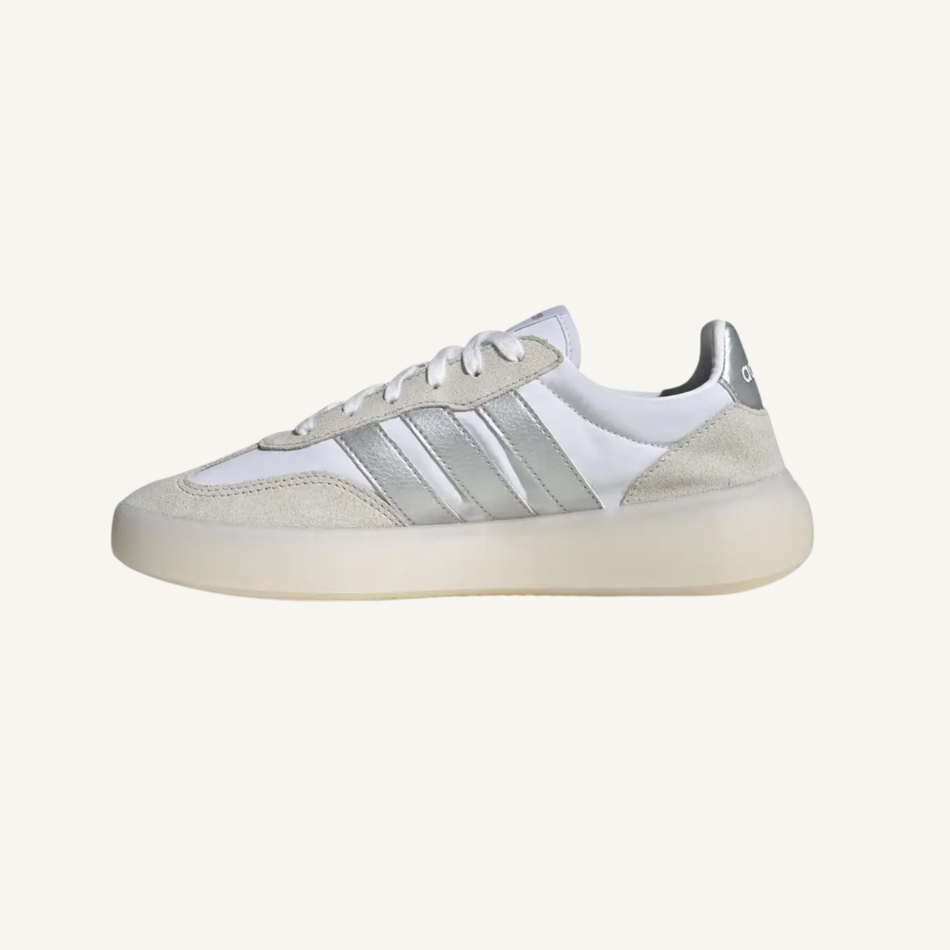 Adidas Women's White/Matte Silver Barreda Decode Sneakers, JI2321 (No Box)