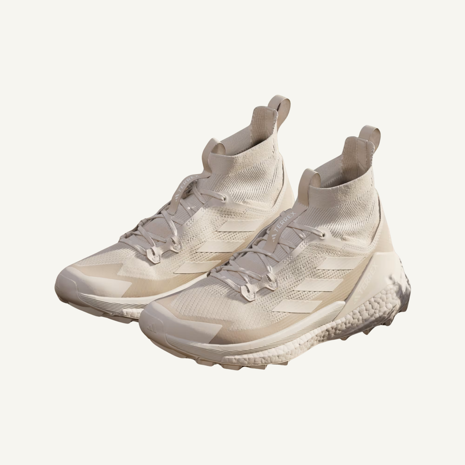 Adidas Men's Beige Terrex Free Hiker 2.0 Sneakers, IF7119 (No Box)