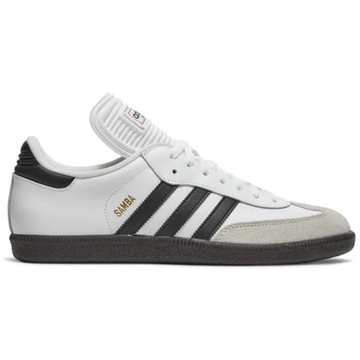 Adidas Men's White Samba Classic Sneakers, 772109 (No Box)