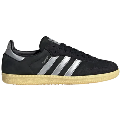 Adidas Originals Women's Black/Yellow Samba OG Sneakers, IE8128 (No Box)