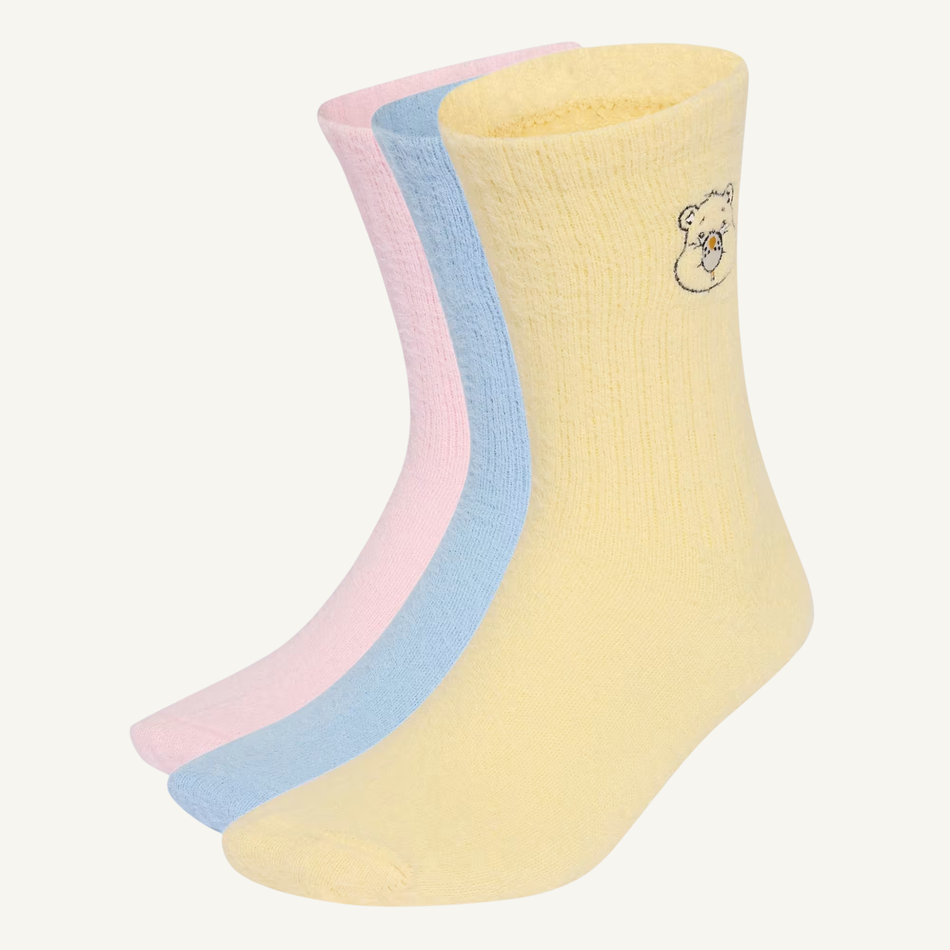 Adidas Originals Unisex CARE BEARS Crew Sock 3 Pairs, KT1937