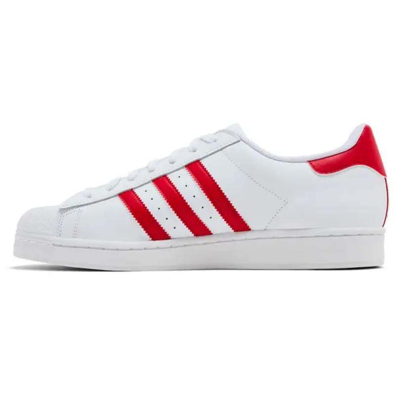 Zapatillas Adidas Originals Superstar blancas/rojas para hombre, IG9367 (sin caja)