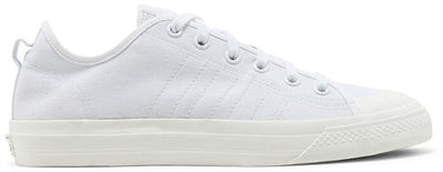Adidas Men's Nizza Canvas Sneakers, Cloud White / Cloud White / Off White, EF1883