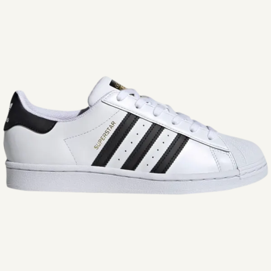 Adidas Originals Women's White/Black Superstar Sneakers, FV3284