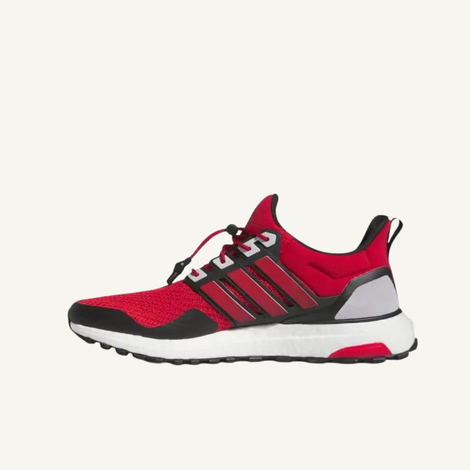 Adidas Men's Red UltraBoost 1.0 'NCAA Pack-NC State' Sneakers, IG5878 (No Box)