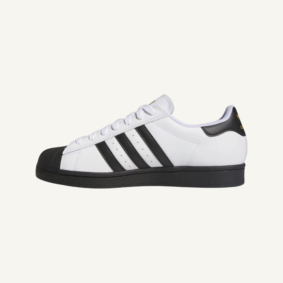 Adidas Originals Men's White/Black Superstar ADV Sneakers, IH3347 (No Box)