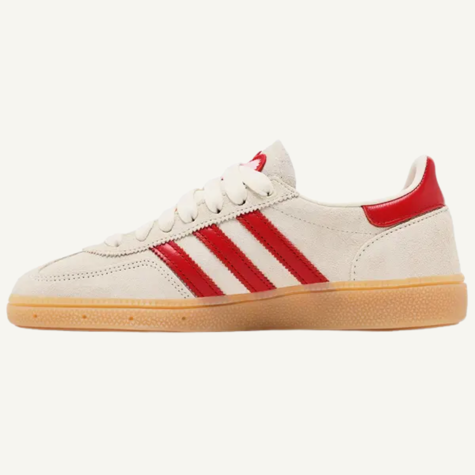 Adidas Originals Women's Cream/Red Handball Spezial Sneakers, KH9044