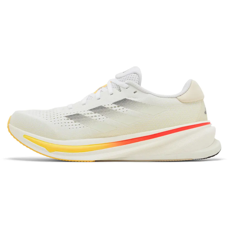 Adidas Men's White/Iron/Spark Supernova Rise Sneakers, IH7613 (No Box)