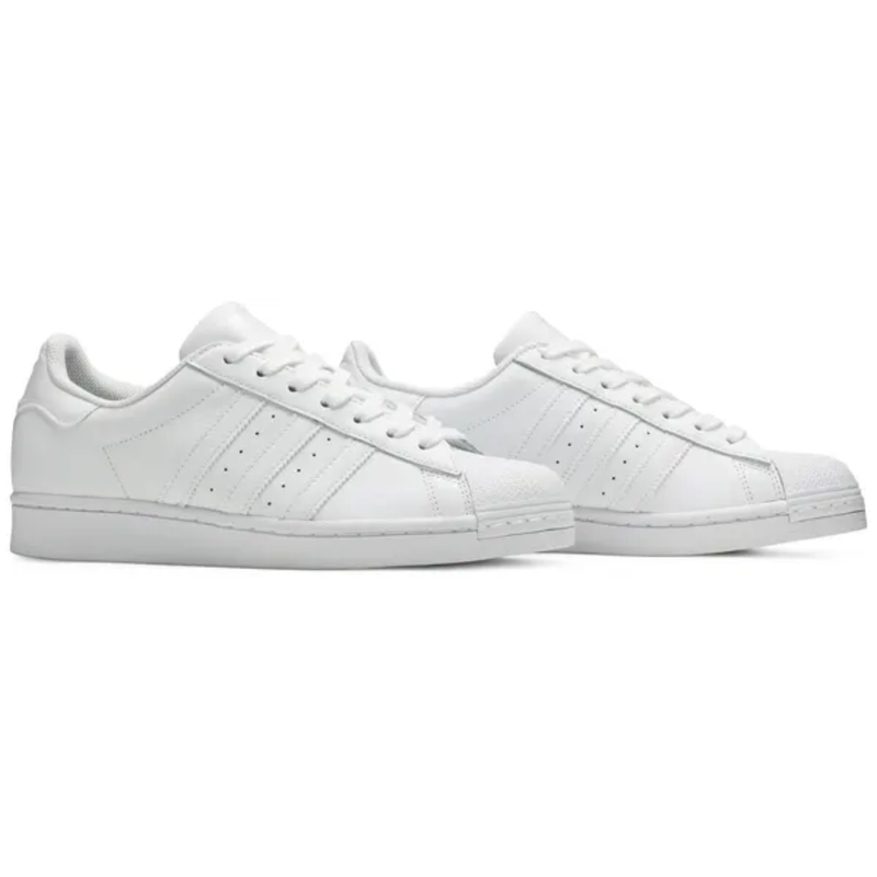 Adidas Originals Men's White Superstar Sneakers, EG4960 (No Box)