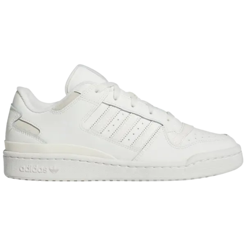 Adidas Men's White Forum Low CL Sneakers, IH7828 (No Box)