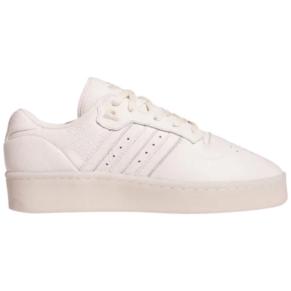 Zapatillas Adidas Rivalry Lux Low "Ivory" para hombre, color crema, IF7184 (sin caja)