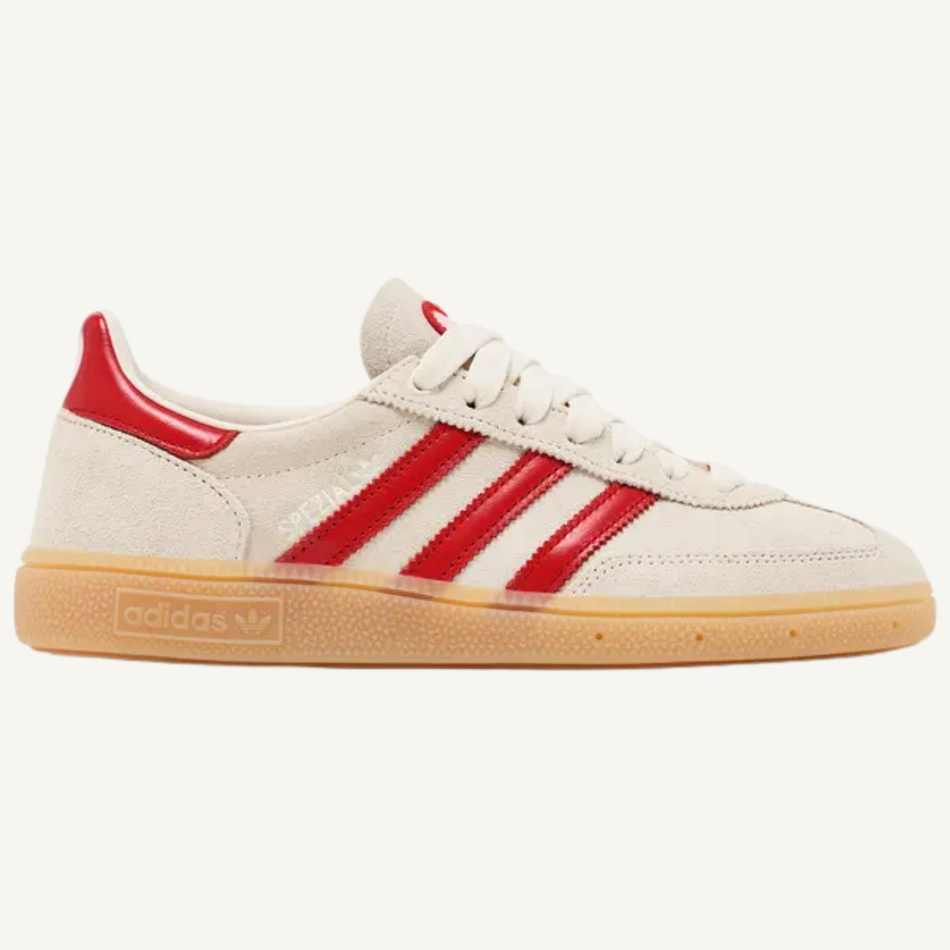 Adidas Originals Women's Cream/Red Handball Spezial Sneakers, KH9044