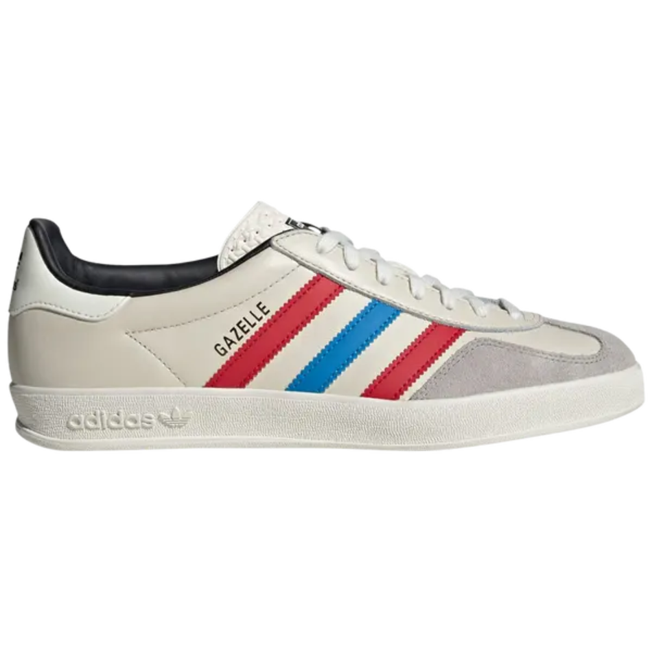 Zapatillas de interior Adidas Originals Gazelle color crema/escarlata para hombre, IE9091 (sin caja)