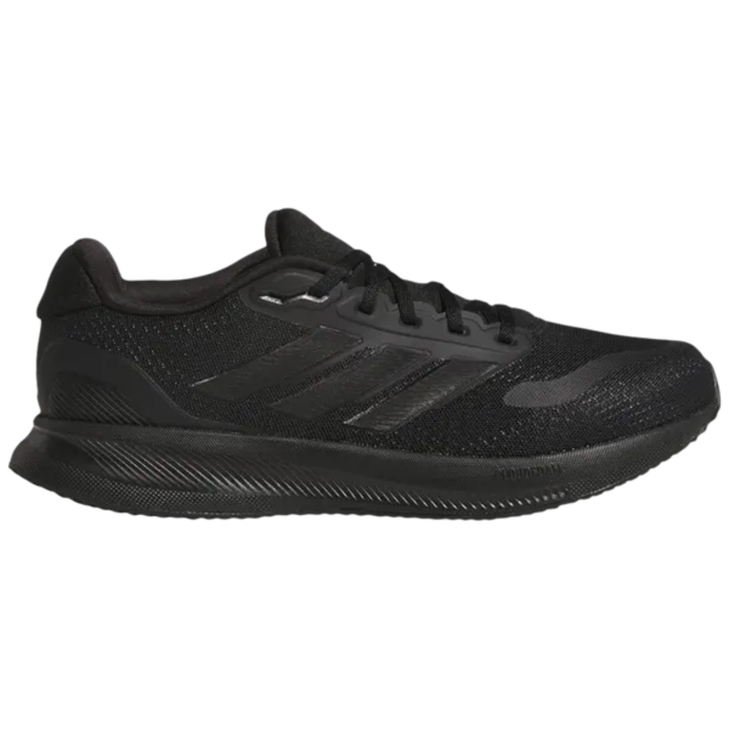 Adidas Men's Black Runfalcon 5 Wide Sneakers, JH5184 (No Box)