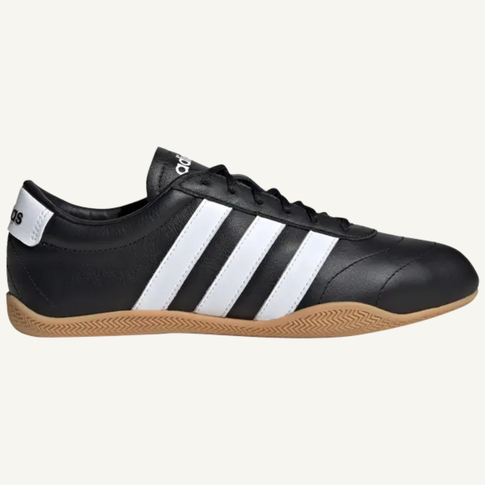 Adidas Women's Black Grand Court Lo Sneakers, JQ9684