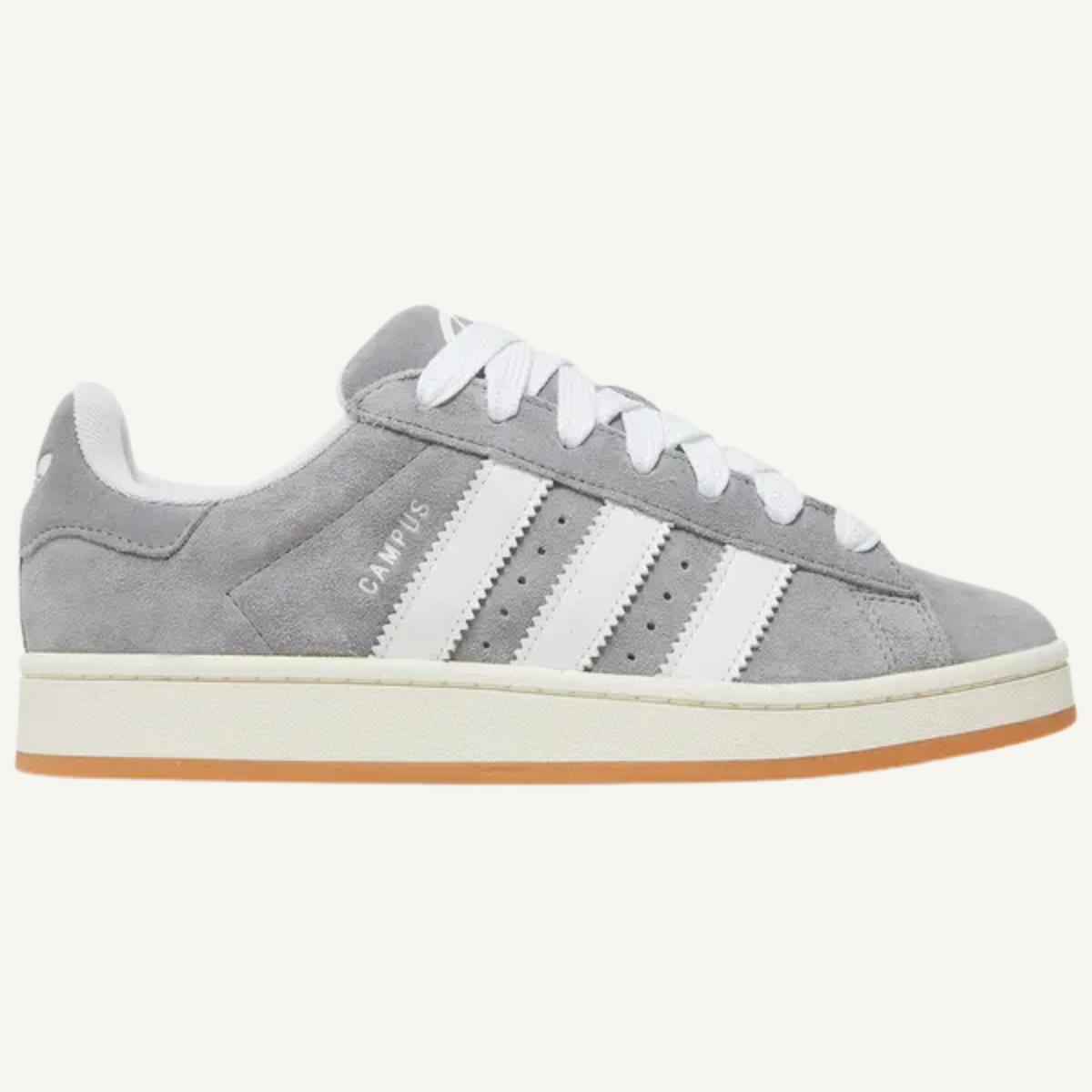 Adidas Men's Light Grey Campus 00s Sneakers, HQ8707