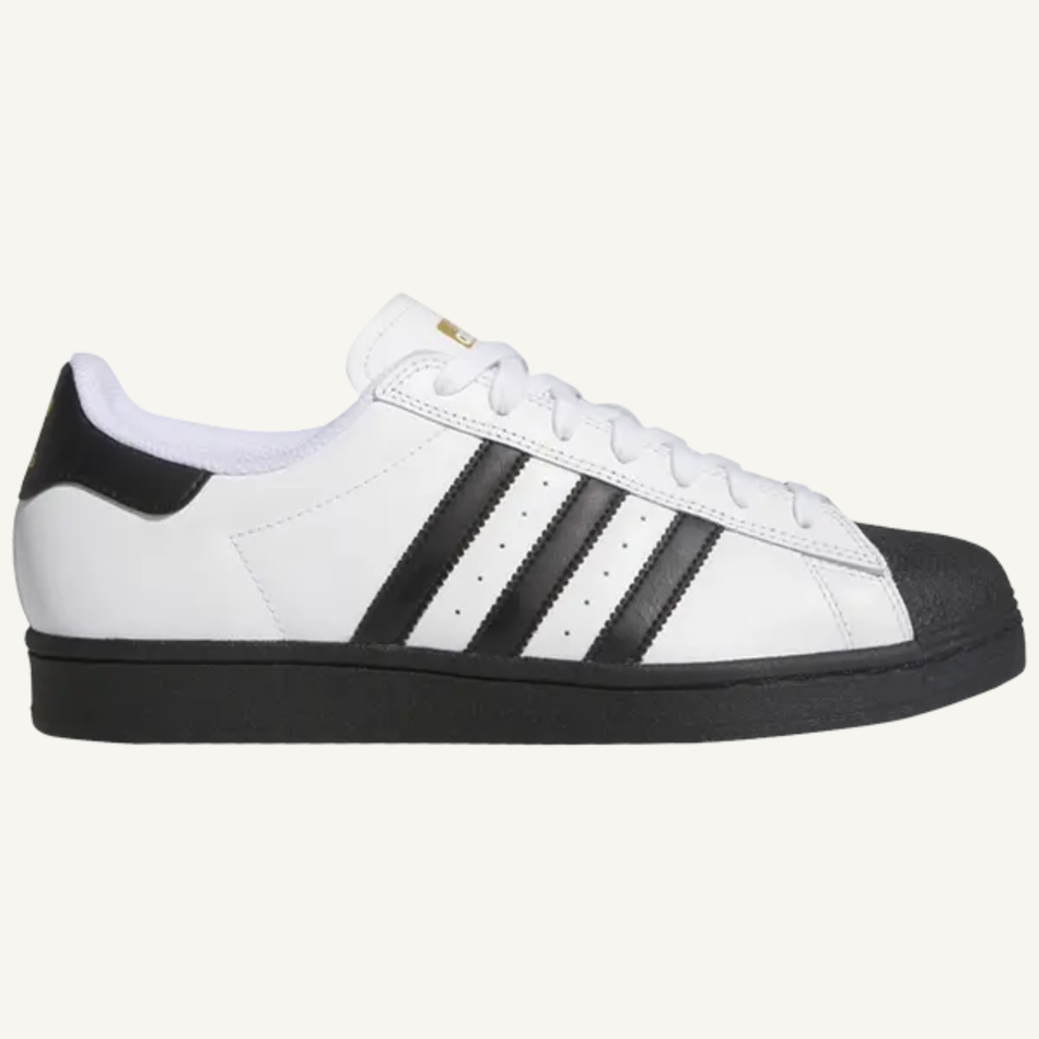 Adidas Originals Men's White/Black Superstar ADV Sneakers, IH3347 (No Box)