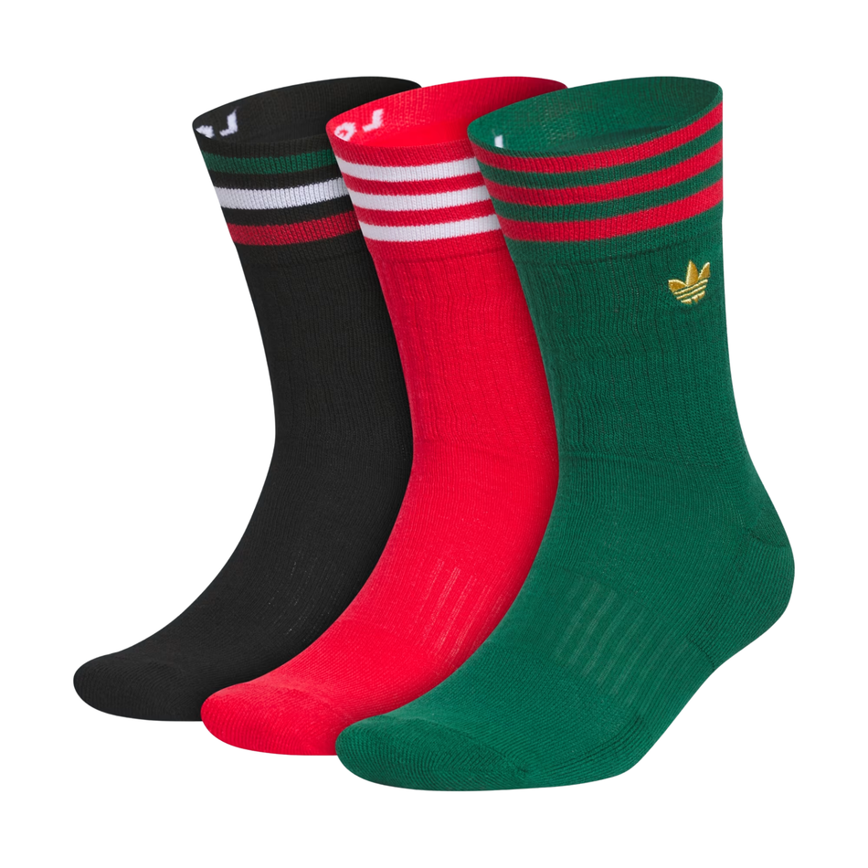Adidas Originals Mexico Roller 3-Pack Crew Socks, JL4225