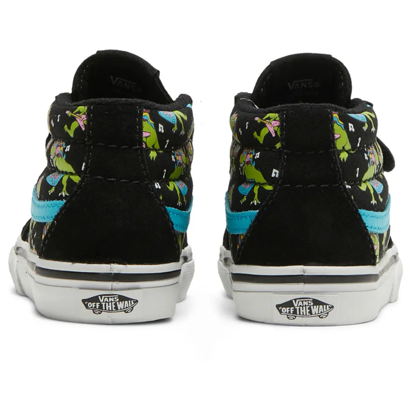Vans Sk8-Mid Reissue V 'Glow Uni Rex' para niños pequeños, VN0A5DXD53A