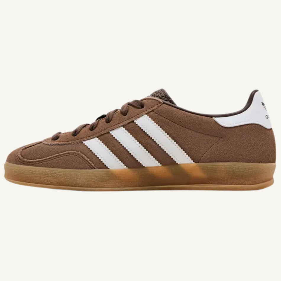 Adidas Originals Men's Brown Gazelle Indoor Sneakers, JQ0175 (No Box)
